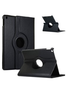 Rotating Case for iPad Pro 12.9-inch 1st & 2nd Generation 2015/2017 Techcircle Slim Premium PU Leather Smart Cover Multi Angle Viewing Stand Folio Magnetic Hard Shell Protective Case Black