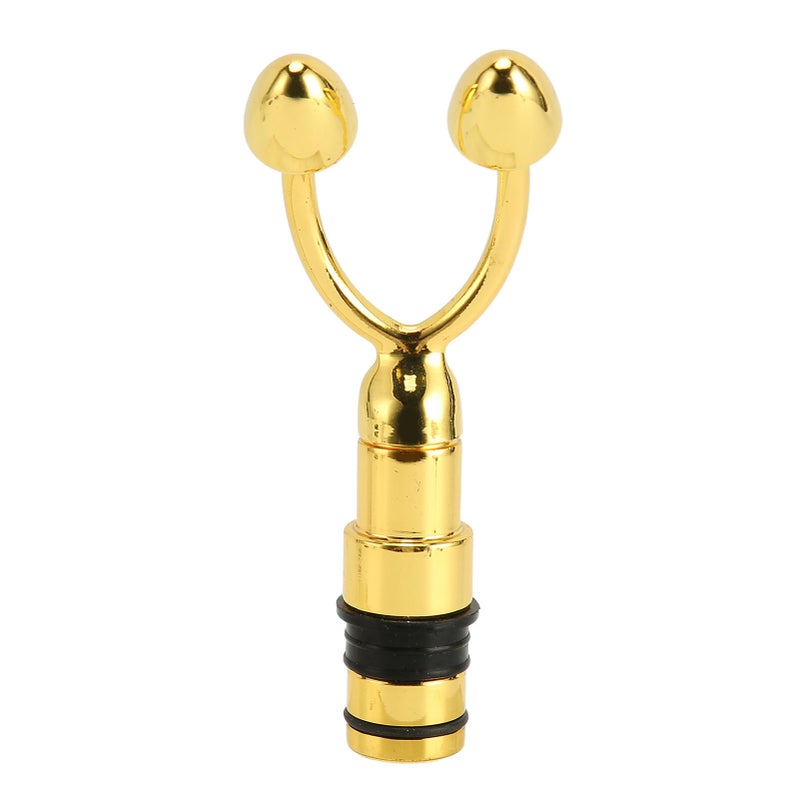 Muscle Massager Head Stainless Steel Skin Care V Face Massage Head Replacement Attachment 0.7 Inch - Image 1