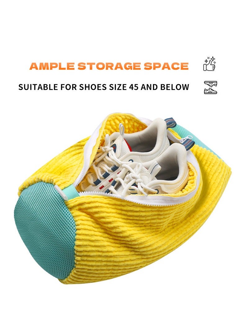 general Shoe washing bag for washing machine, shoe washing bag, shoe washing net, sports shoe washing net large size, special anti-deformation protective washing bag for washing machine - Image 2