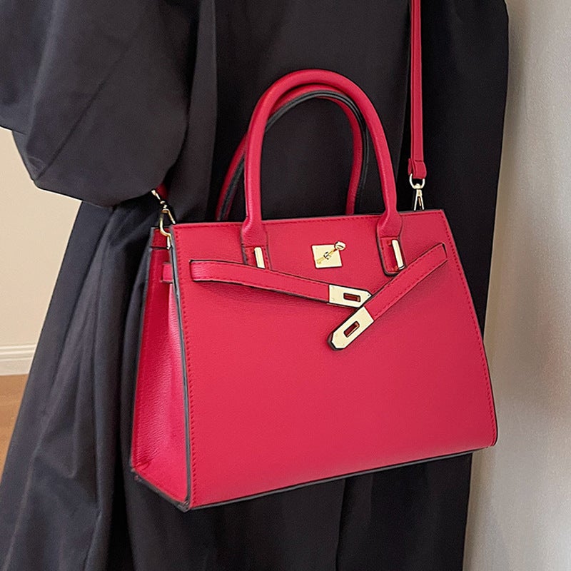 Wedding Bag High-Grade Texture Small Bag Women'S Bag Large Capacity New Red Envelope Handbag Red Wedding Bride Messenger Bag - Image 5