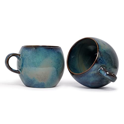 LUPAAVA Ceramic Handpainted Mug | Coffee Mug | Tea Cup, Mug for Coffee | Aesthetic Tea Cup | Cups Ceramic | Bubble Cup 300ml - Image 4
