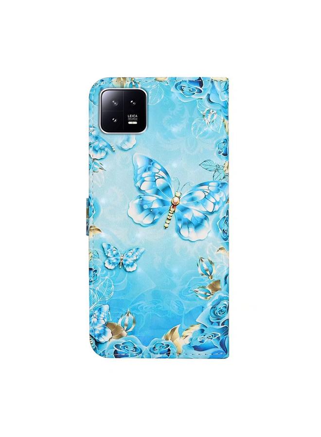 erorex Case For Xiaomi 13 Pro Oil Embossed 3D Drawing Leather Phone Case - Image 3