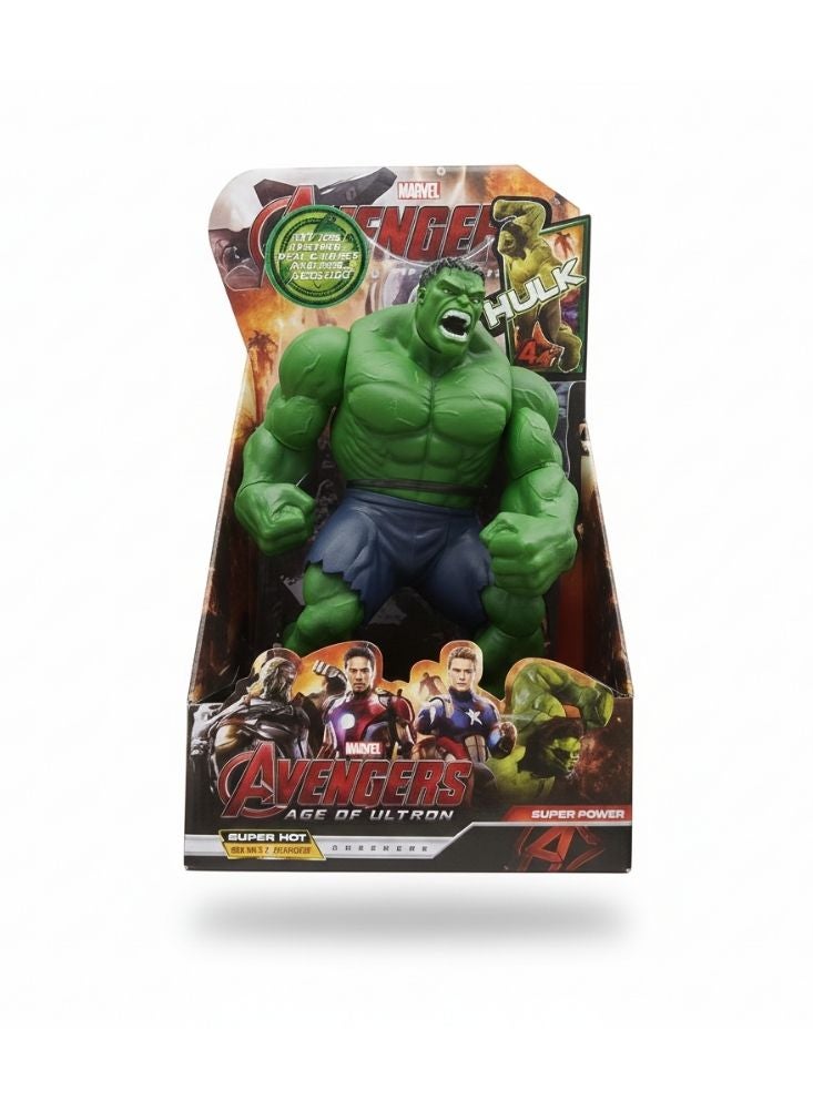 بريميم مجسم هالك من مارفل أفنجرز، لعبة خارقة للأطفال - Image 1