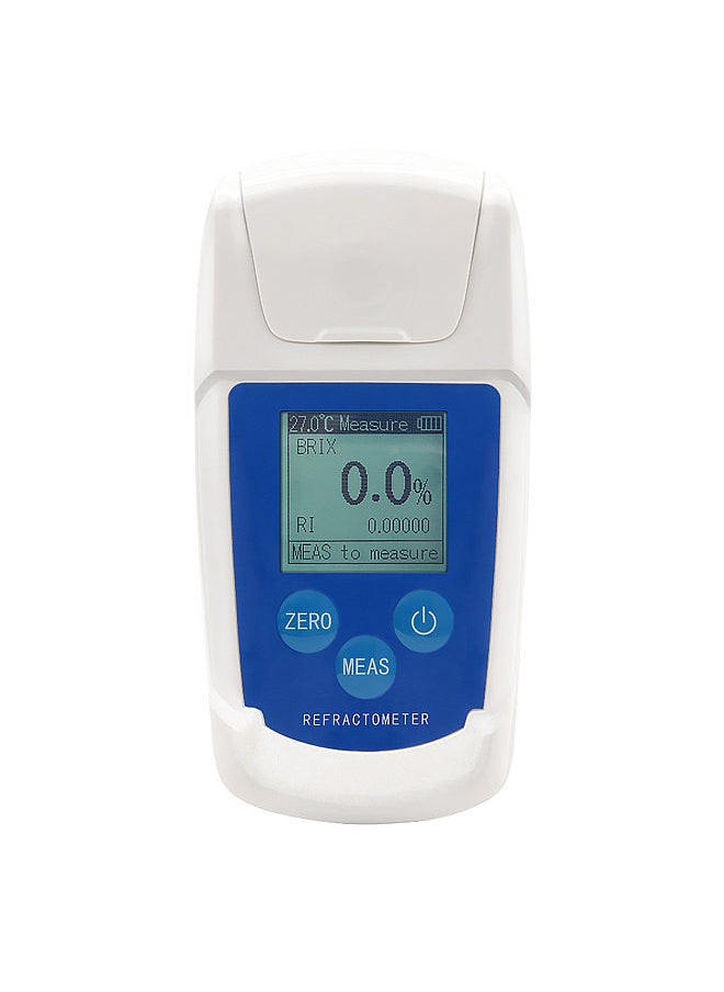 Generic - High Precision 0-55% Digital Brix Refractometer Brix Meter Automatic Temperature Compensation Refractive Index Sugar Content Tester for Fruit Juice Beverage Drinking Water - Image 1