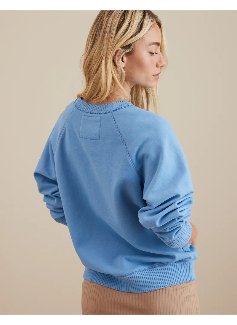 امريكان ايجل AE Funday Graphic Sweatshirt