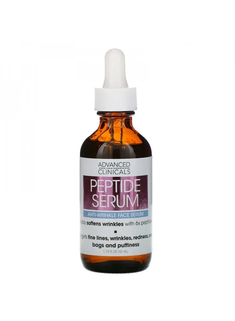 Advanced Clinicals Peptide Serum for Wrinkles, Fine Lines - Image 1