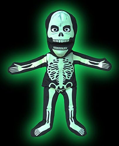 Silly Puppets 14" Skeleton, Glow in The Dark, Hand - Image 2
