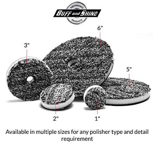 Buff and Shine 1.5" URO-Fiber Microfiber Pad 6 Pack - Image 5
