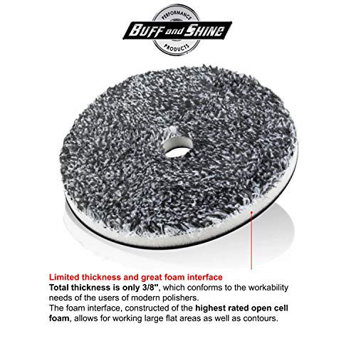 Buff and Shine 1.5" URO-Fiber Microfiber Pad 6 Pack - Image 4