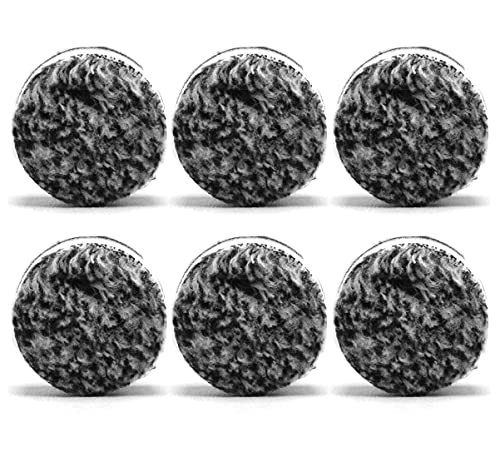Buff and Shine 1.5" URO-Fiber Microfiber Pad 6 Pack - Image 1