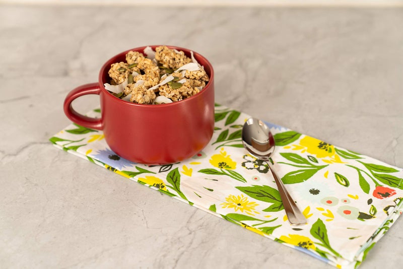 10 Strawberry Street Wazee Matte 4.75"/22 oz Oversized Mug, Set of 6, Red - Image 4