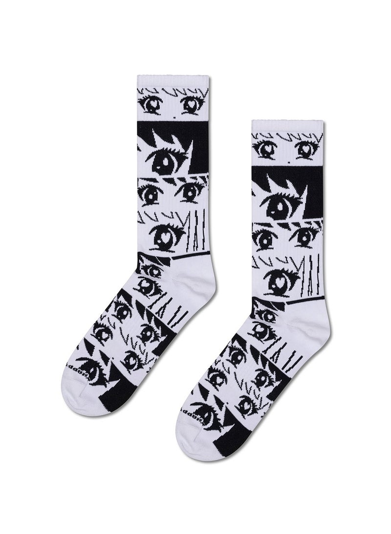 Happy Socks Anime Stripes Sneaker Sock - Image 1