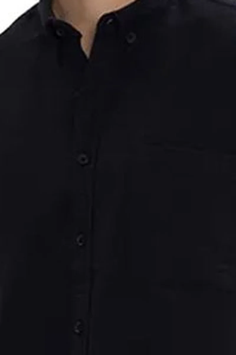 Giesto Navy Blue GIESTO Buttoned Long Sleeve Shirt for Men | Best Price UAE
