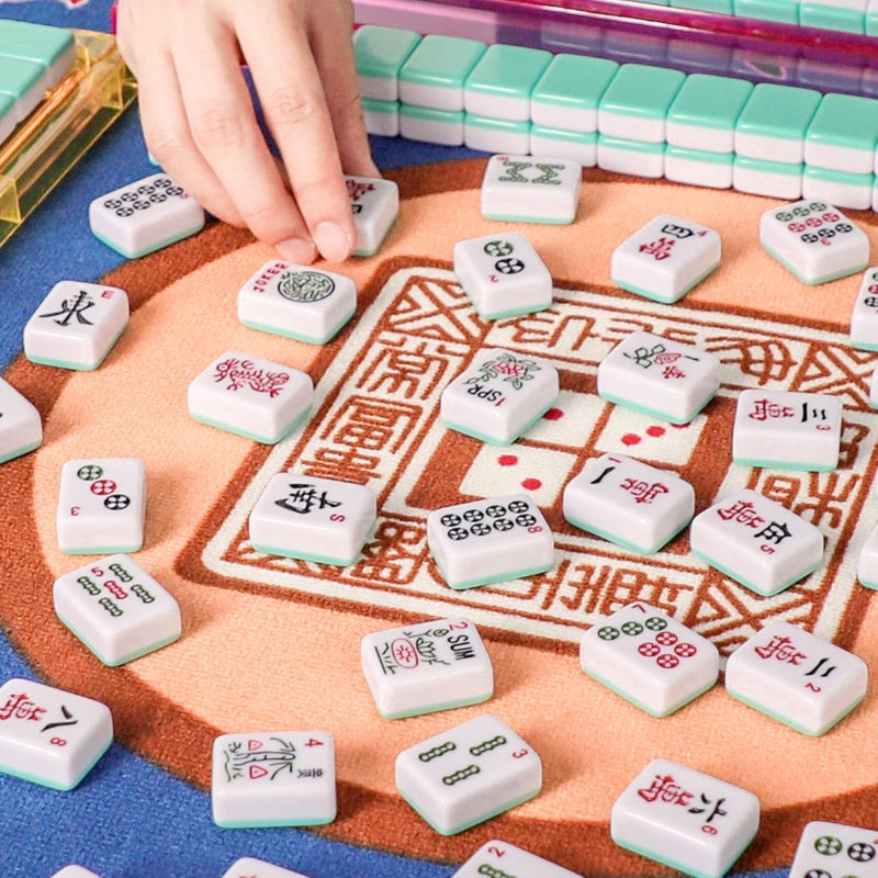 GUSTARIA American Mahjong Tiles (1.2â€,Tiles Only), 166 American Mahjong Tiles with Light Green Color - Image 5