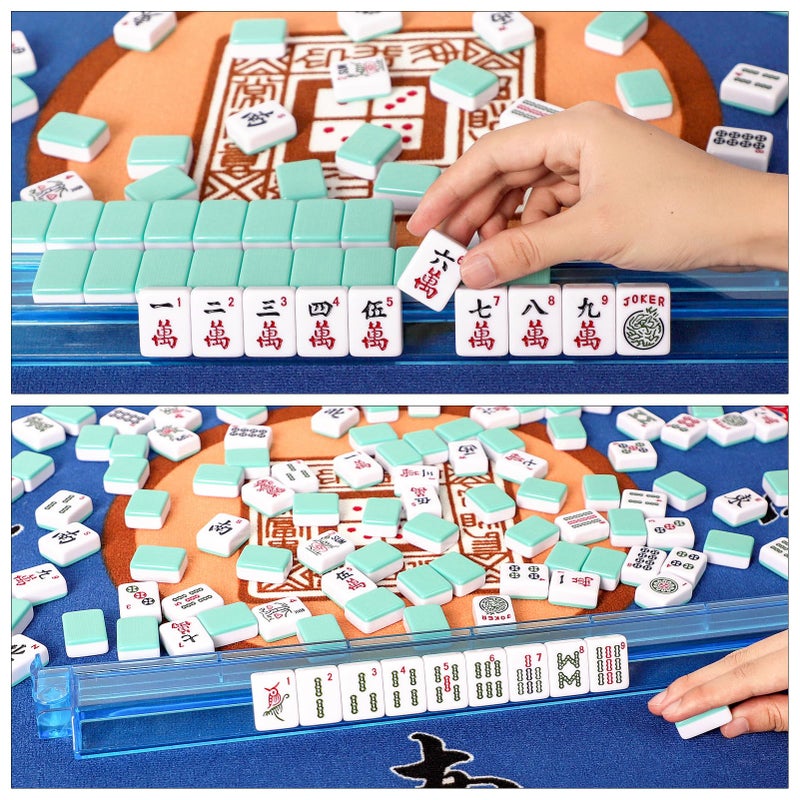 GUSTARIA American Mahjong Tiles (1.2â€,Tiles Only), 166 American Mahjong Tiles with Light Green Color - Image 4