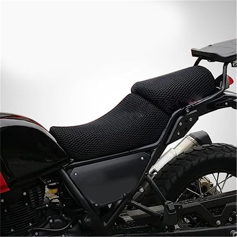 Vuzmode 3D Honeycomb Mesh Motorcycle Seat Cover - Image 4