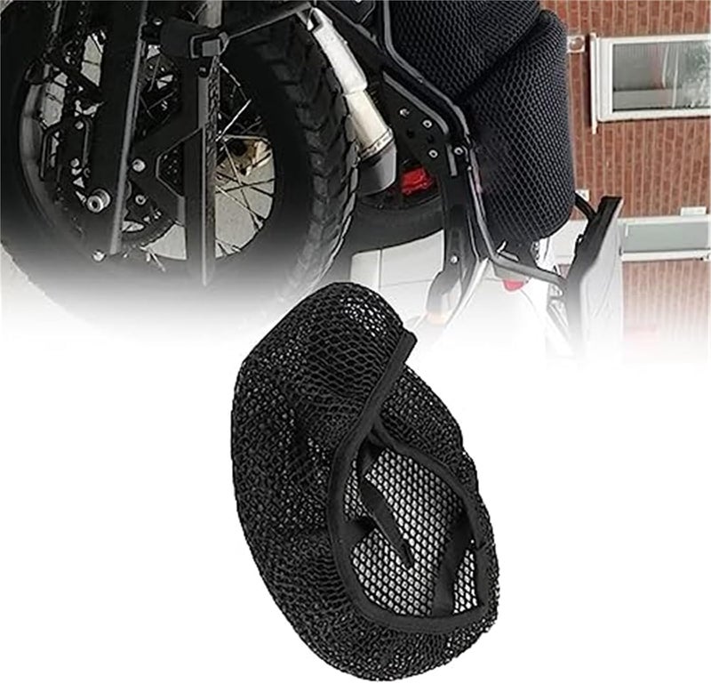 Vuzmode 3D Honeycomb Mesh Motorcycle Seat Cover - Image 1
