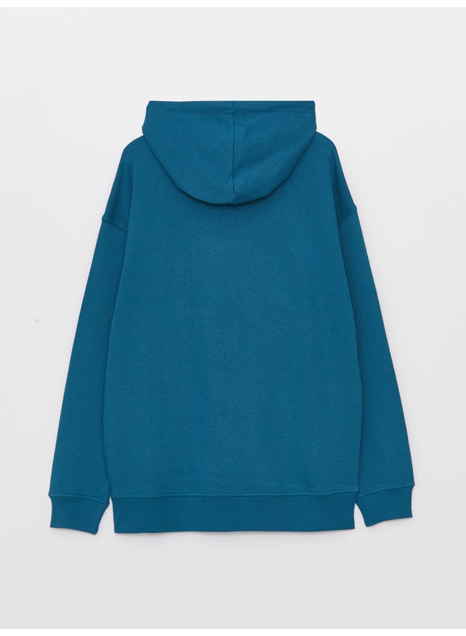 LC WAIKIKI Long Sleeve Printed Men's Thick Hoodie - Image 2