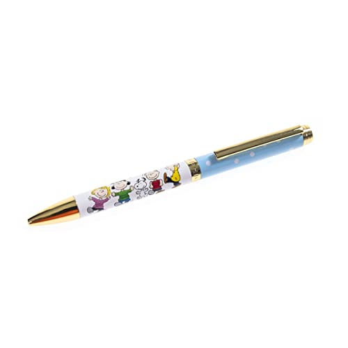 Graphique Peanuts Fashion Pen | 5.5” Ballpoint Pen | Refillable Black Ink | Retractable Twist Top | Matching Decorative Box | Comfort Grip for Writing | Office Supplies Accessories - Image 1