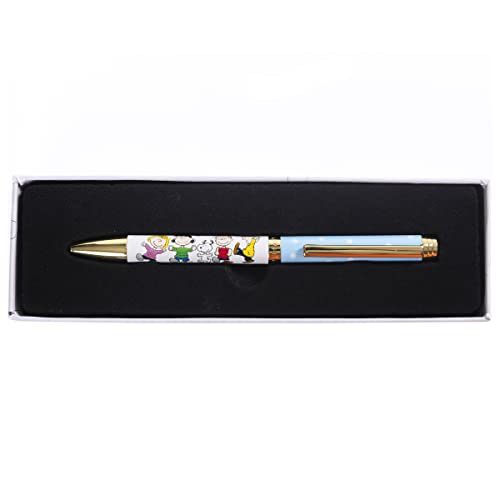 Graphique Peanuts Fashion Pen | 5.5” Ballpoint Pen | Refillable Black Ink | Retractable Twist Top | Matching Decorative Box | Comfort Grip for Writing | Office Supplies Accessories - Image 4