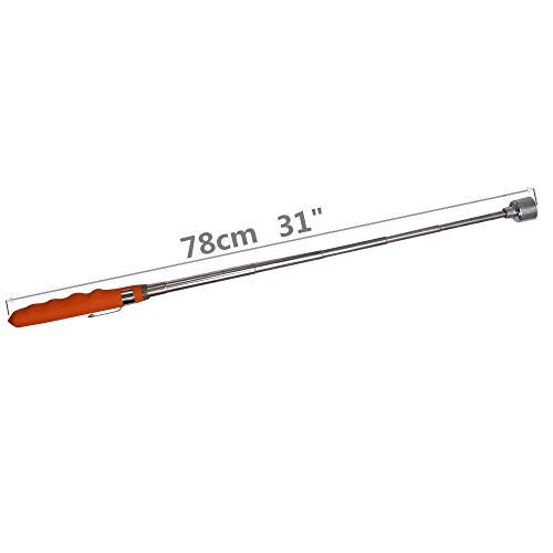 HARDK 3 PCS Telescoping Magnetic Pick Up Tool Extendable 31" 20 lb Telescopic Magnet Stick Extends Tool -Dad Gifts for Men/Boyfriend/Papa/Grandfather,Birthday Christmas Gifts for Men Who Have Everything - Image 3