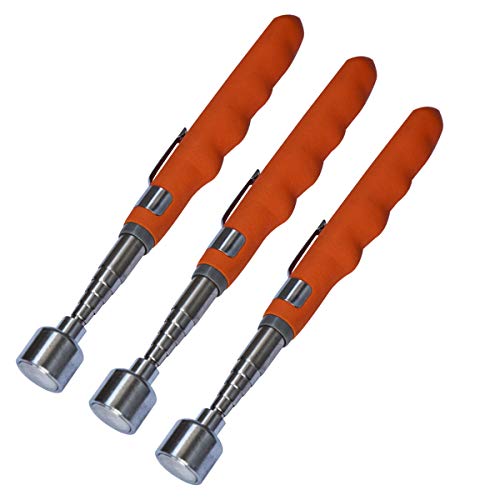 HARDK 3 PCS Telescoping Magnetic Pick Up Tool Extendable 31" 20 lb Telescopic Magnet Stick Extends Tool -Dad Gifts for Men/Boyfriend/Papa/Grandfather,Birthday Christmas Gifts for Men Who Have Everything - Image 1