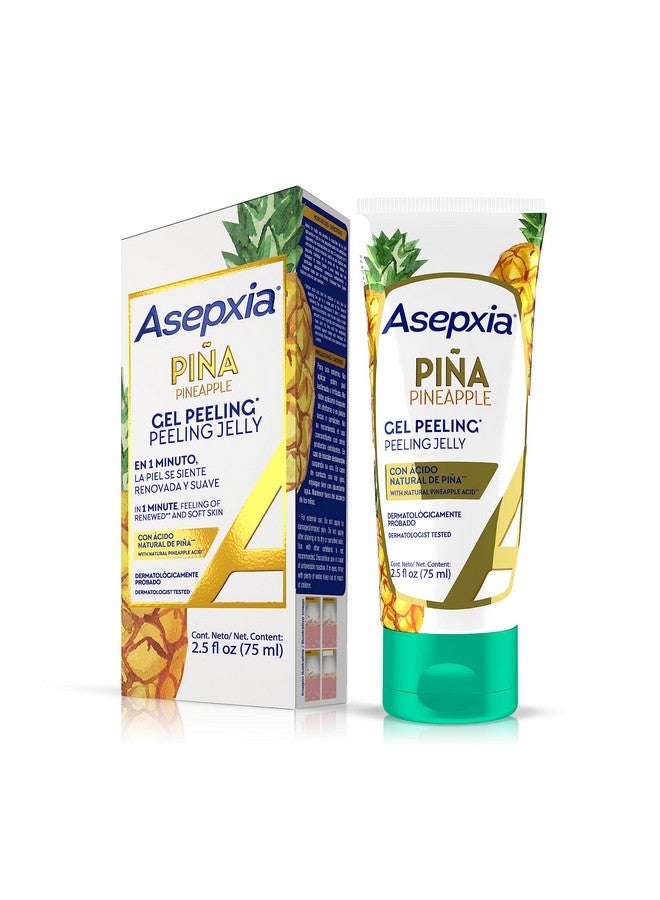 Asepxia Sepxia Face Peel Facial Exfoliator Peeling Jelly With Natural Pineapple Enzyme Nonabrasive Gentle Hydrating Cleansing & Exfoliating Gelbased Skin Care 2.5 Ounce - Image 1