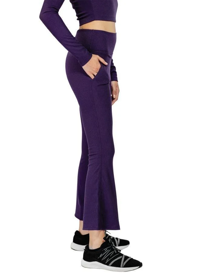 زيسي بنطلون نسائي بقصة واسعة من الأسفل