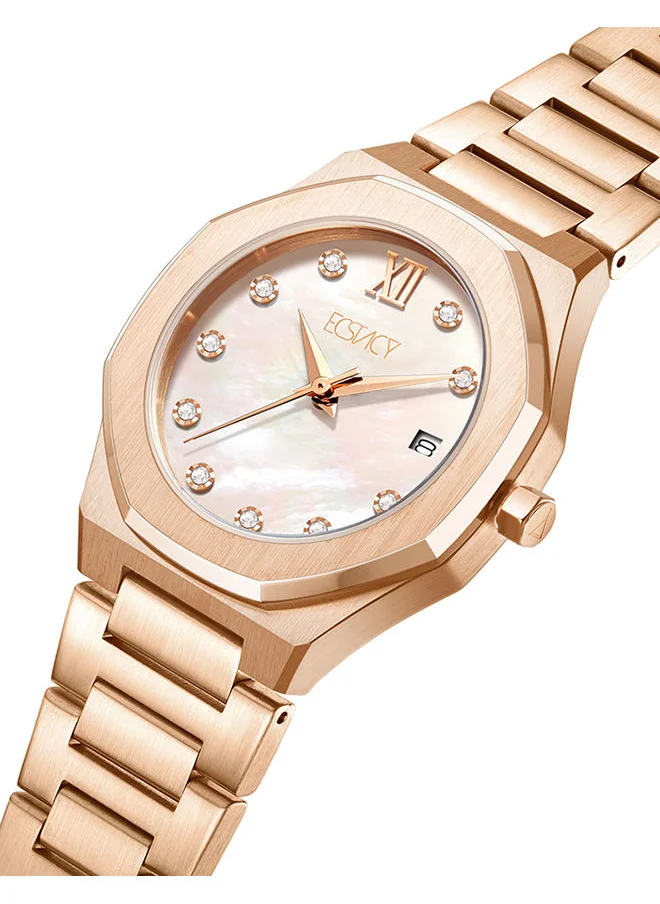 إكستاسي Stainless Steel Analog Wrist Watch E22501-RBKM