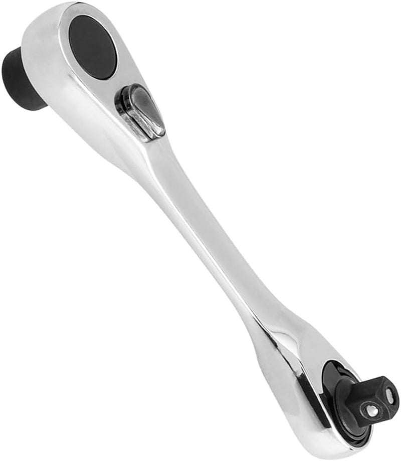 Eyech 14 Mini Ratchet Wrench 72 Teeth Driver Socket and Screwdriver Bit Hex Quick Release Double Headed Ratchet Wrench Dualuse Spanner Multifunctional Hand Tools - Image 1