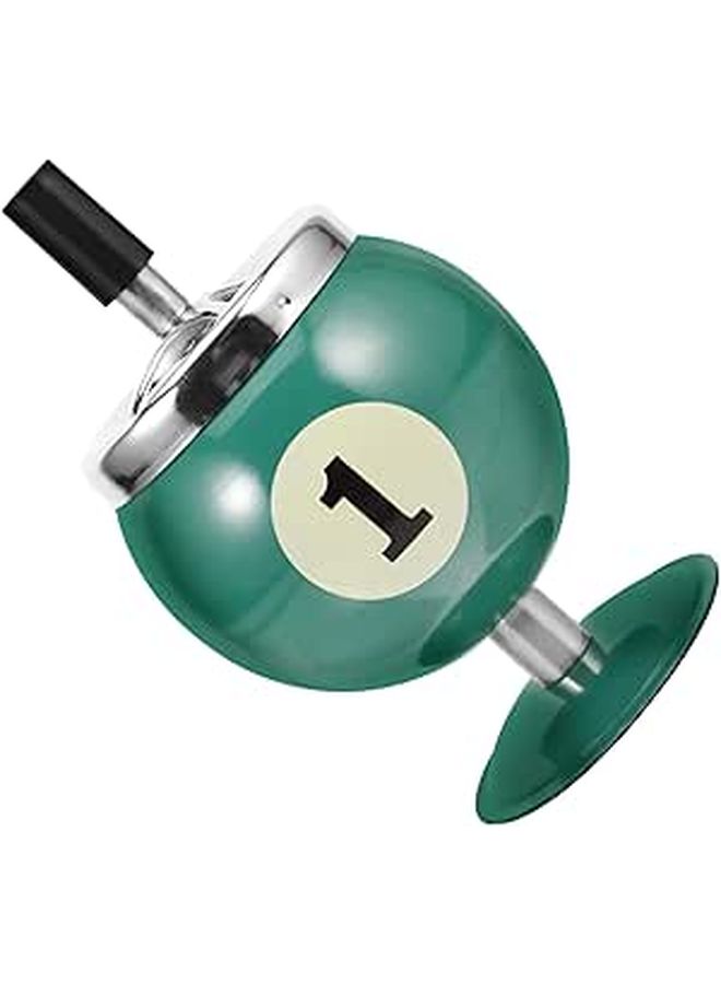 Iron Billiard Ashtray Auto Extinguishing Lightweight Windproof - Image 1