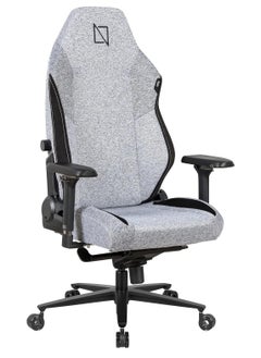 NAVODESK APEX PRO High Back Computer Gaming Chair with Magnetic Swappable Armrests Lumbar Pillow Magnetic Headrest by NAVO Ultra Grey  - Image 3