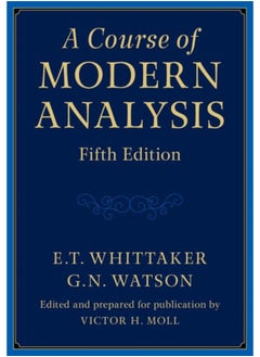 A Course of Modern Analysis 