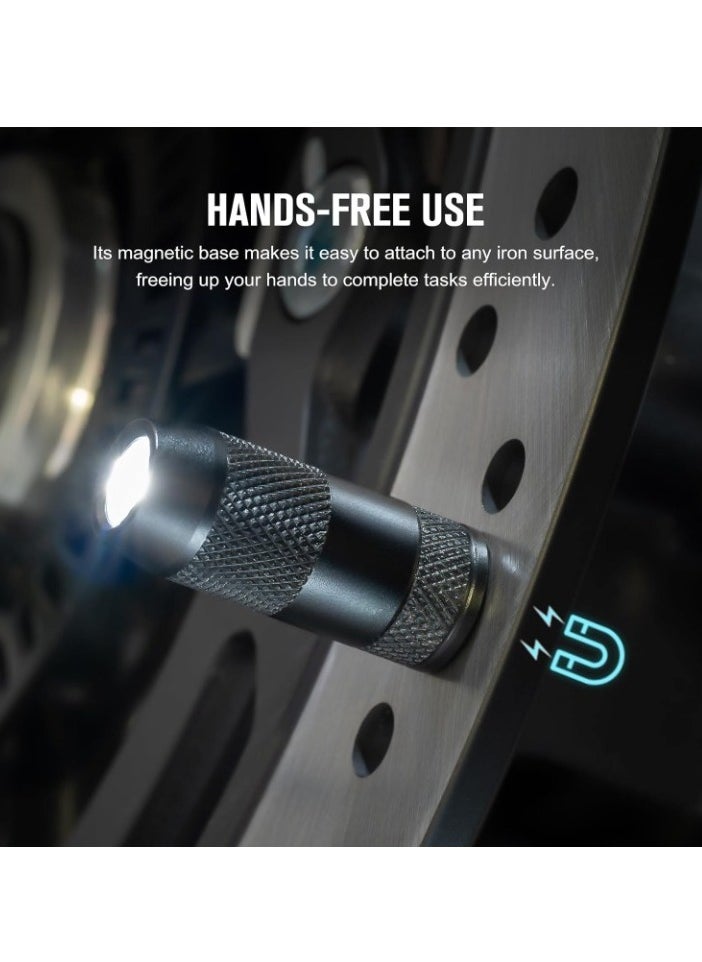 OLIGHT - EDC Rechargeable Keychain Flashlight, Lightweight Durable Pocket Flashlights, Bright Light Portable Mini Torch, Tiny LED Keyring Light With Built In Battery, (Black, Pack Of 2pcs) - Image 1