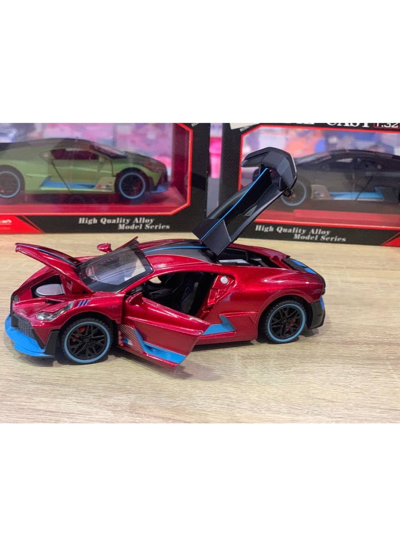 Red car model 1:32 - Image 2