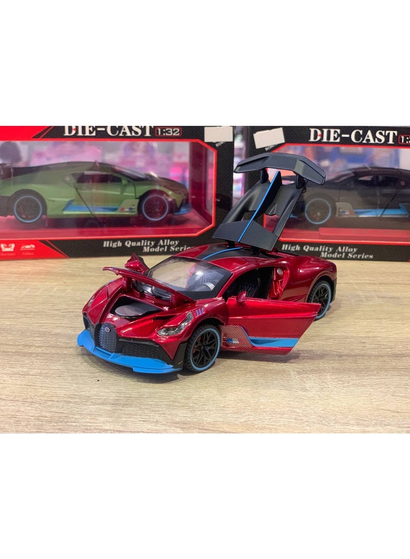 Red car model 1:32 - Image 5