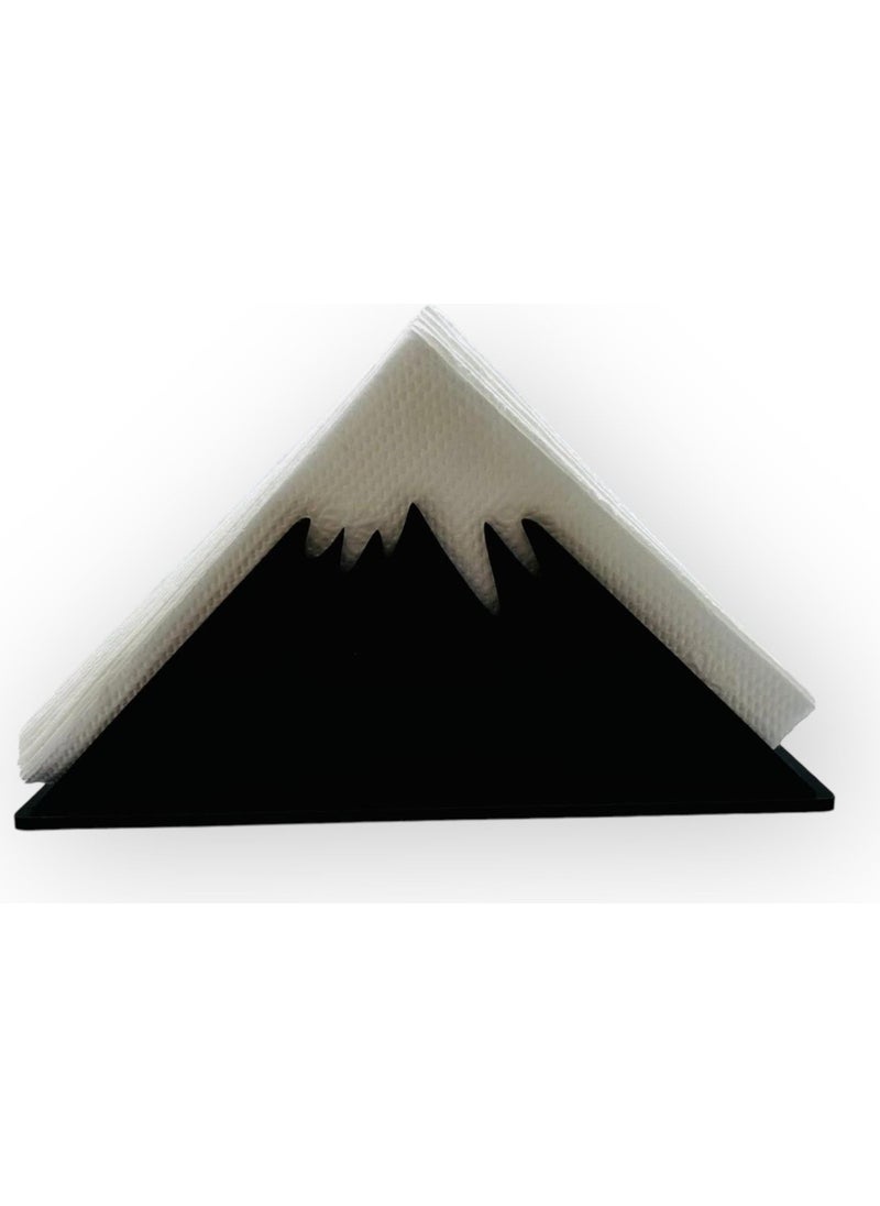 Dalyan Wooden Mount Everest Design Napkin Holder  - Image 1