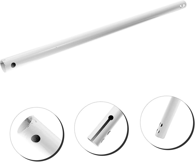 3Pcs Ceiling Fan Downrod Extension Pole For High Ceilings Easy Installation Residential Commercial - Image 3