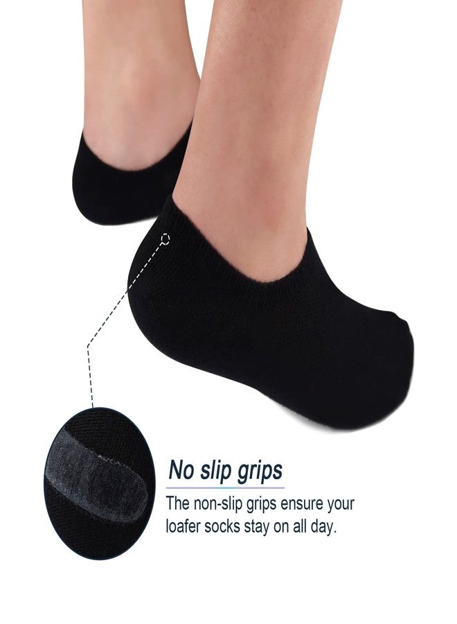 SIXDAYSOX Ondo Cotton No Show Mens Socks 8 Pairs Breathable Low Cut Non-Slip Socks Invisible Summer Socks Size 9-11 - Image 4