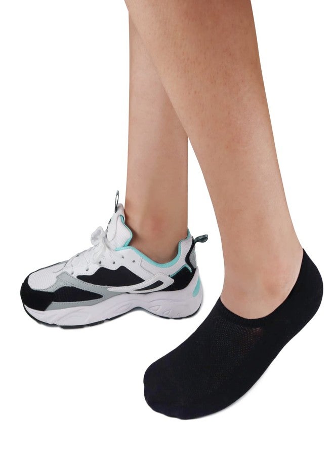 SIXDAYSOX Ondo Cotton No Show Mens Socks 8 Pairs Breathable Low Cut Non-Slip Socks Invisible Summer Socks Size 9-11 - Image 2
