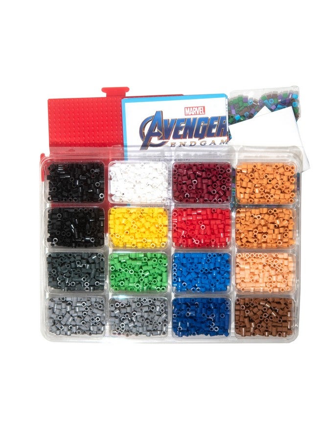 Perler PER8054346 Marvel Avengers Fuse Bead Kit, 4503pc, 10 Patterns, Multicolor, Small - Image 3