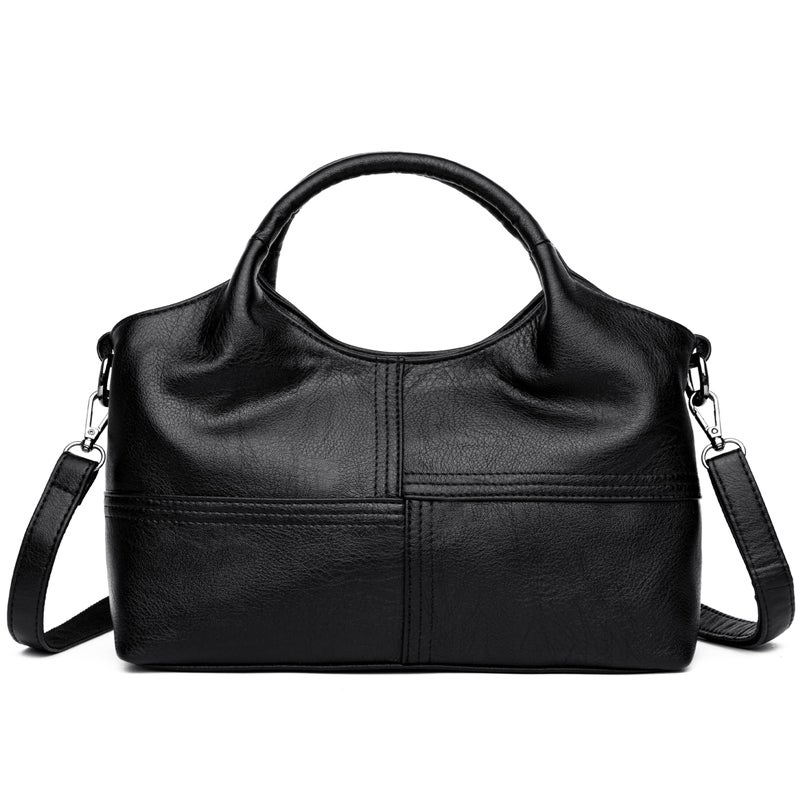 FSD.WG FSD. WG Leather Shoulder Bags Purses and Handbags for Women Top Handle Tote Satchel Ladies Hobo Bags - Image 1