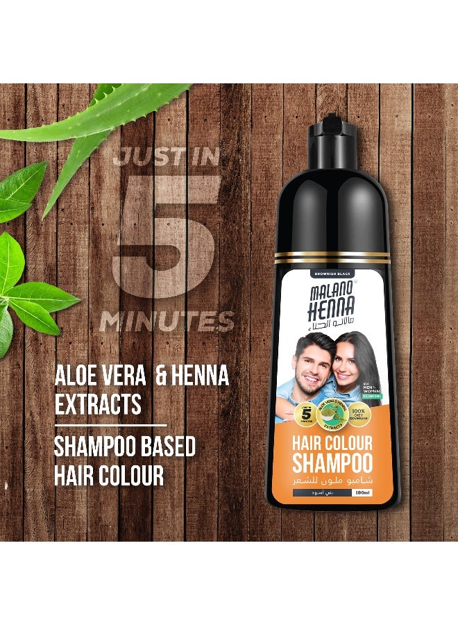 BSY Malano Henna Hair Color Brownish Black – 180Ml - Image 2
