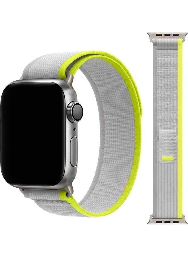 3Pack for Apple Watch Trail Band 49mm 45mm 44mm 42mm Nylon Woven Sport Strap for iWatch Series Ultra/8/7/SE/6/5/4/3/2/1 Multicolor - Image 3