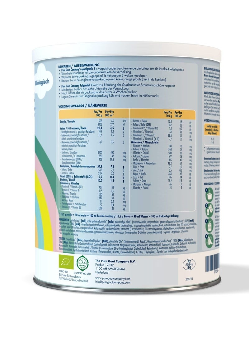 Pure Goat Bio Follow On Milk 2 (6-12M) 800g