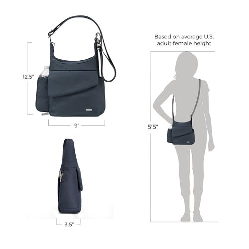 Travelon Anti-Theft Classic Messenger Bag - Image 4