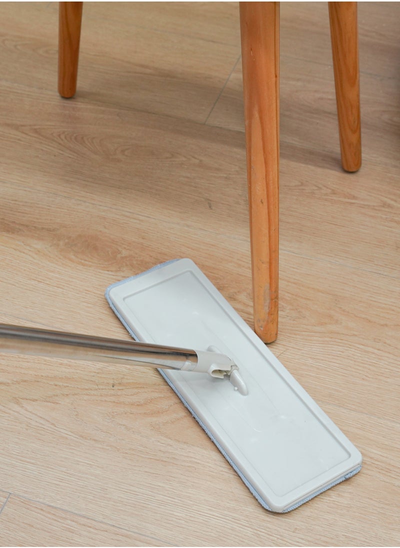 Mop and Bucket with Wringer Set, Hands-Free Flat Floor Mop and Bucket Included, Wet and Dry Use, Home Floor Cleaning System for All Floor Types and