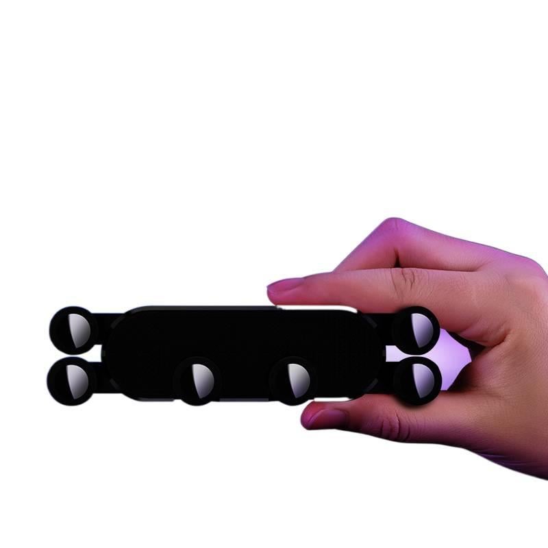 Secure Grip Car Phone Holder with Riding Mount for Riding and Navigation for Universal Fit Black finish - Image 5