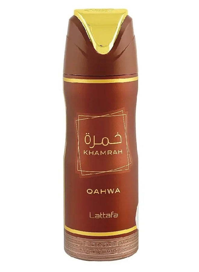 بخاخ الجسم المعطر "خمرة قهوة" للجنسين - 200 مل