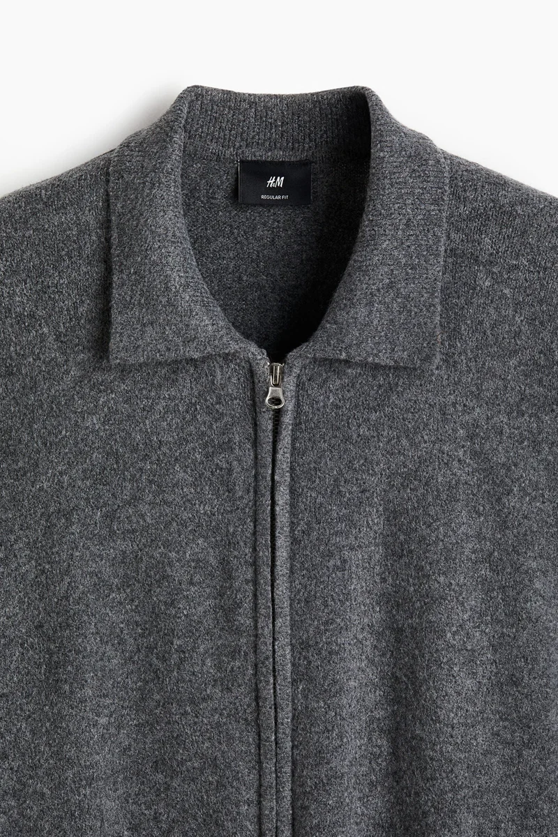 H&M Regular Fit Collared cardigan
